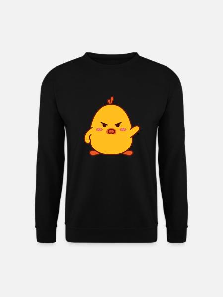 Angry Chicken - Unisex Pullover - Schwarz