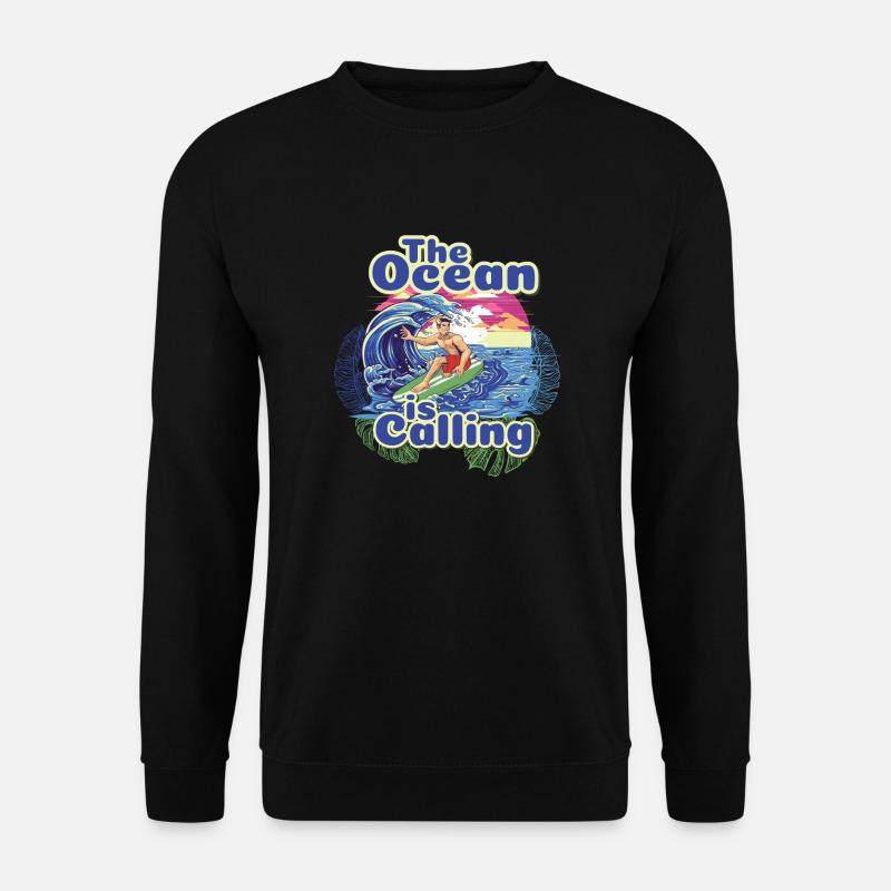 Ocean Design - Unisex Pullover - Schwarz