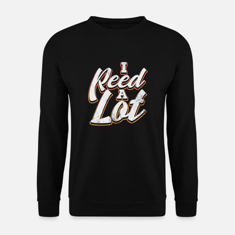 J’ai beaucoup de roseaux | Harmonica - Sweat-shirt Unisexe - noir