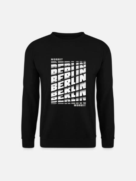 Berlin Moabit - Unisex Pullover - Schwarz
