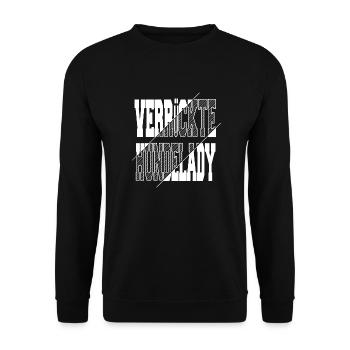 Déclaration de conseils d’entraînement d’anniversaire - Sweat-shirt Unisexe - noir - Devant - Alina (178cm) & Michal (187cm)