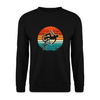 Drôle de cadeau pour maladroit - Sweat-shirt Unisexe - noir - Devant - Alina (178cm) & Michal (187cm)