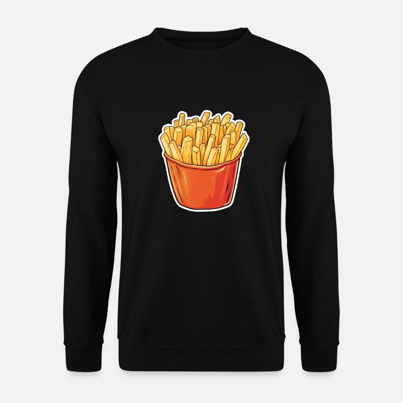 Chips - Unisex Sweatshirt - black