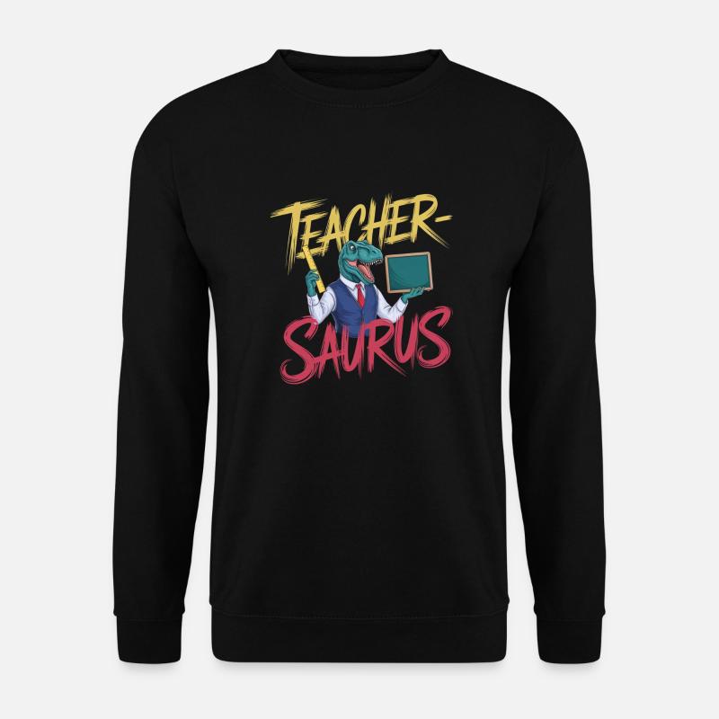 Teacher-saurus 13 - Unisex Pullover - Schwarz