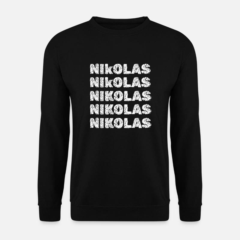 Nicholas as Nicholas - Unisex Sweatshirt - black