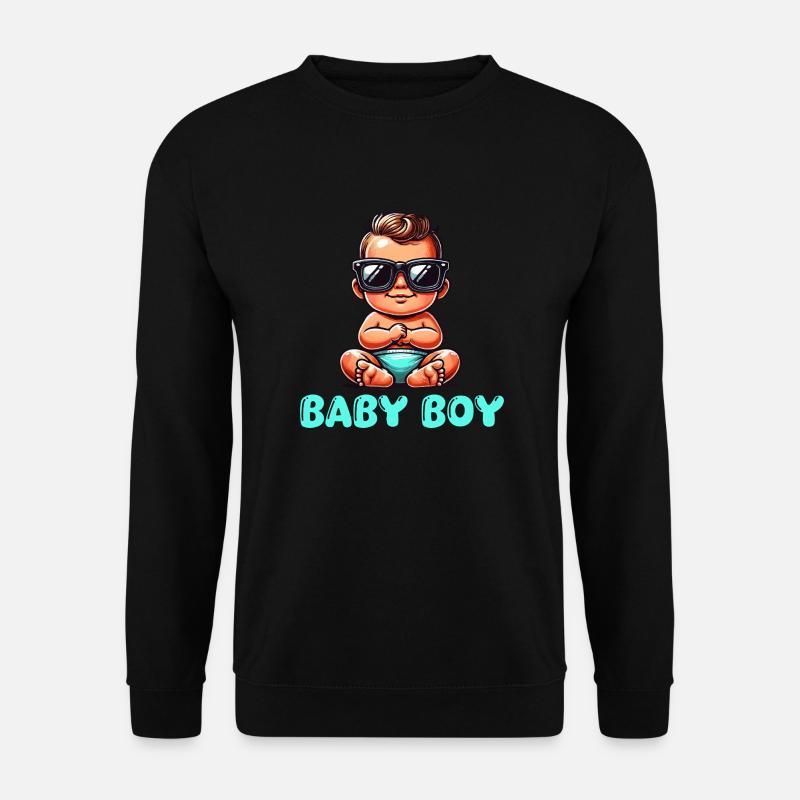 baby boy - Unisex Pullover - Schwarz