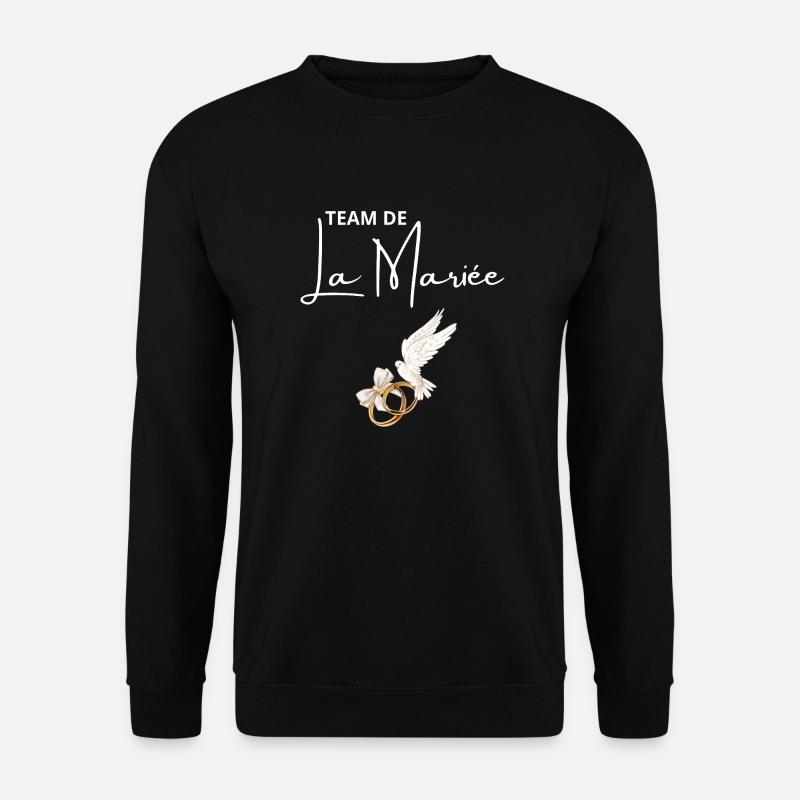 Bride's Team - Unisex Sweatshirt - black