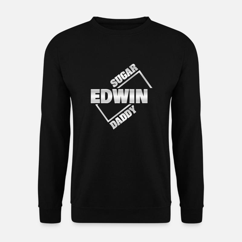 Sugardaddy Edwin - Unisex Pullover - Schwarz