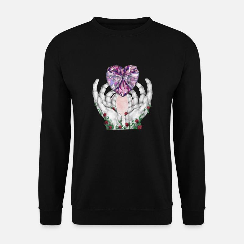 07. Liebesseele - Unisex Pullover - Schwarz