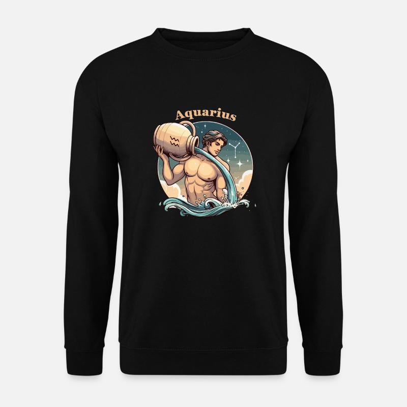 Wassermann Wassermann - Unisex Pullover - Schwarz
