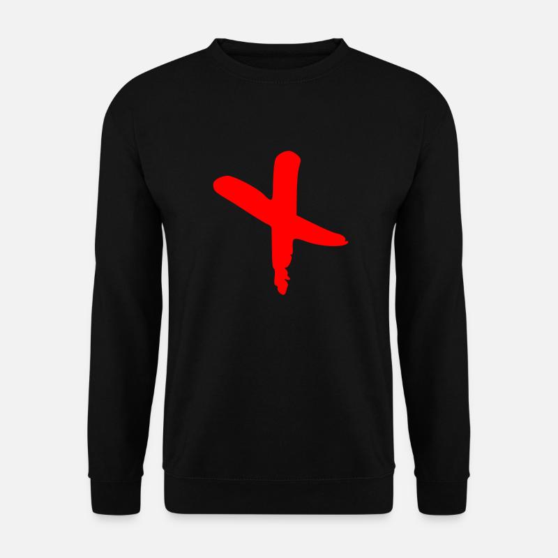 Intersection - Sweat-shirt Unisexe - noir