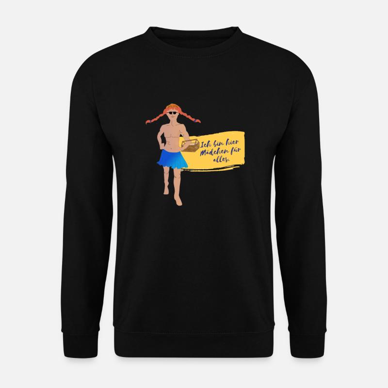 Mädchen für alles - Unisex Pullover - Schwarz