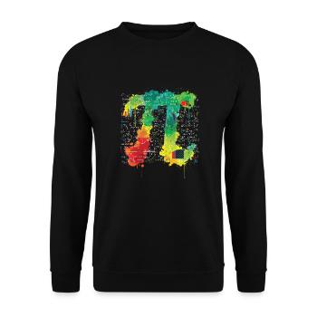 Maths Enseignants Formules De Pi - Sweat-shirt Unisexe - noir - Devant - Alina (178cm) & Michal (187cm)