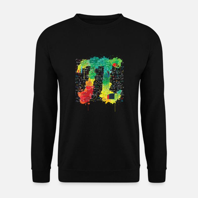 Maths Enseignants Formules De Pi - Sweat-shirt Unisexe - noir
