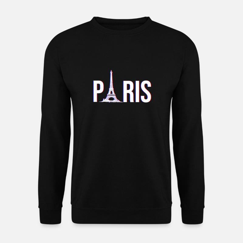 Paris Tour Eiffel - Sweat-shirt Unisexe - noir