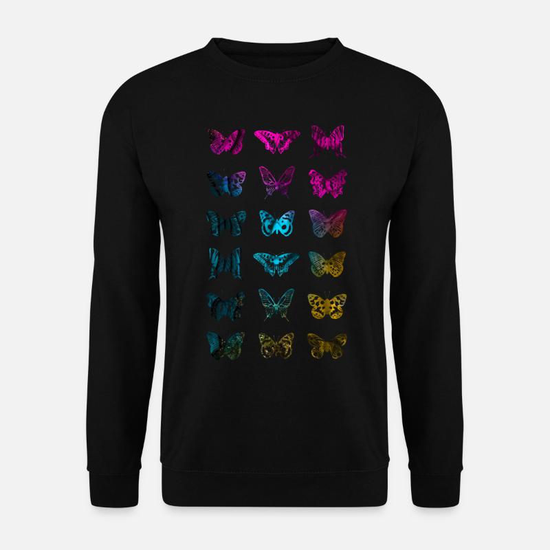 BUTTERFLY BUTTERFLY - Unisex Sweatshirt - black