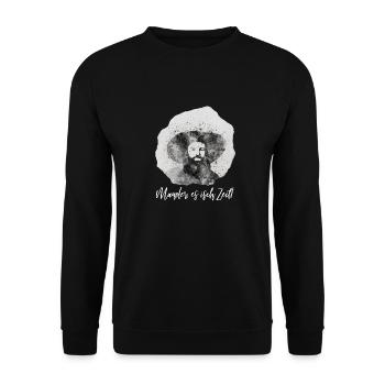 Andreas Hofer - Tirol - Unisex Pullover - Schwarz - Vorne - Alina (178cm) & Michal (187cm)