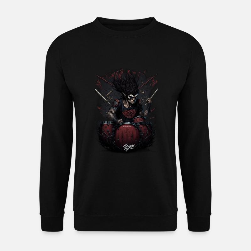 Umm baterista - Unisex Pullover - Schwarz