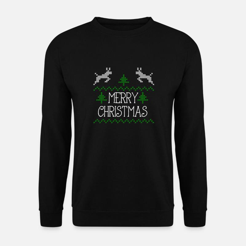 Merry Christmas design I - Unisex Sweatshirt - black