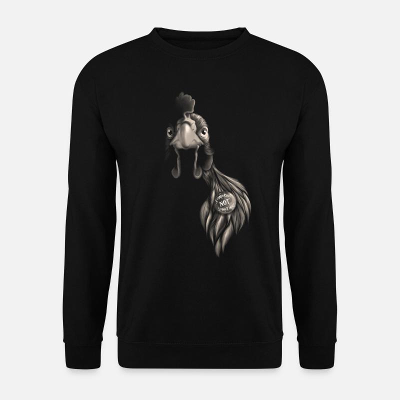 Someone NOT something - Unisex Pullover - Schwarz