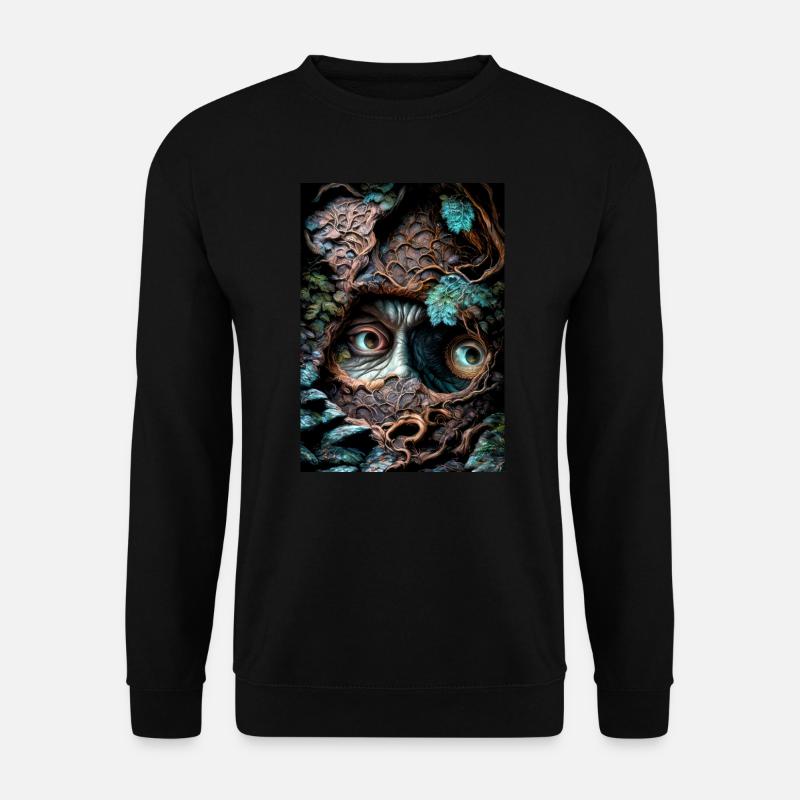Verwurzelt - Unisex Pullover - Schwarz