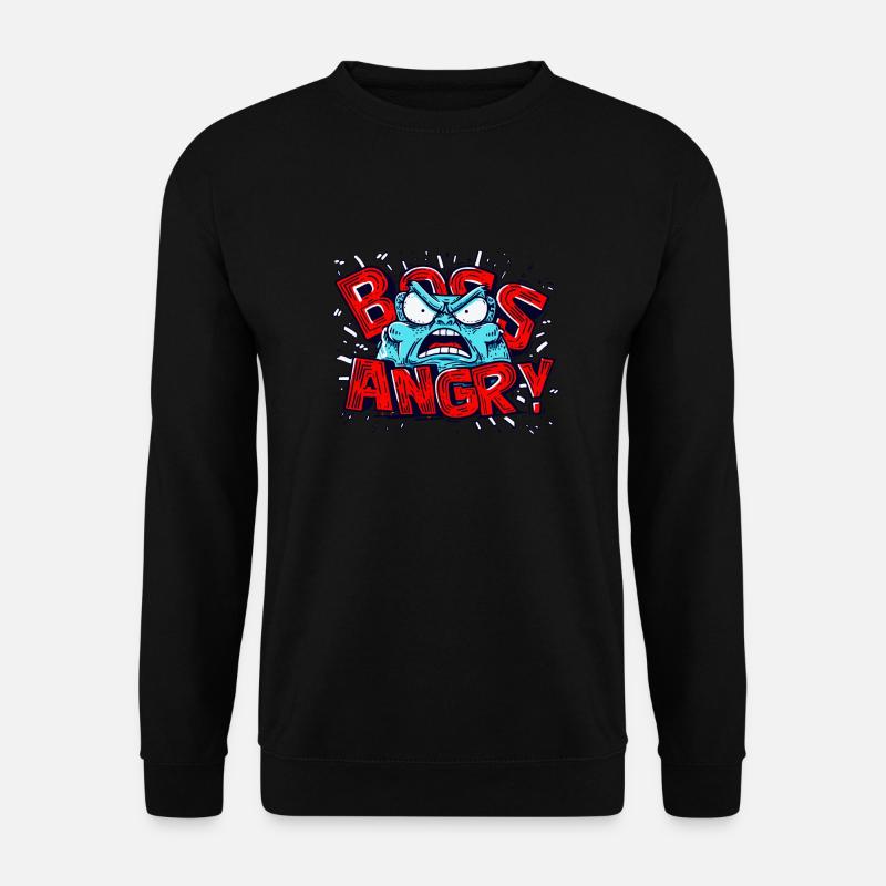 Wütender Anführer - Unisex Pullover - Schwarz