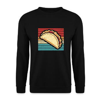 Empanadas - Cadeau parfait pour les gourmets - Sweat-shirt Unisexe - noir - Devant - Alina (178cm) & Michal (187cm)