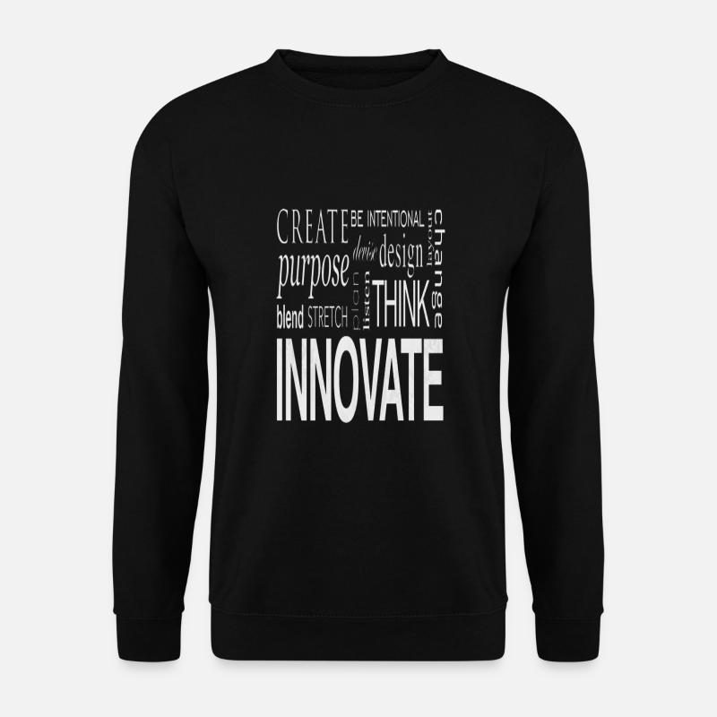 Create Design Innovate - Unisex Pullover - Schwarz