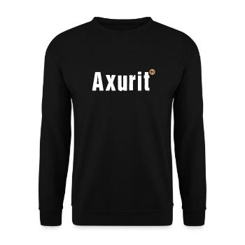 OBV - Axurit! - Unisex Pullover - Schwarz - Vorne - Alina (178cm) & Michal (187cm)