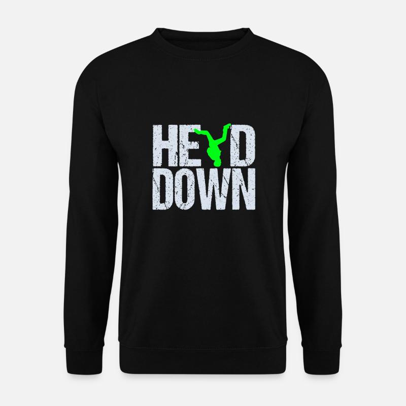 Skydiving, Skyive, Freefly, Fallschirm - Unisex Pullover - Schwarz