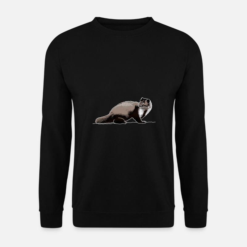 Marder - Unisex Pullover - Schwarz