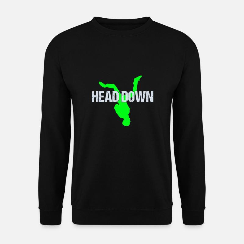 Skydive Freefly Fallschirmspringer Shirt Skydiving - Unisex Sweatshirt - black