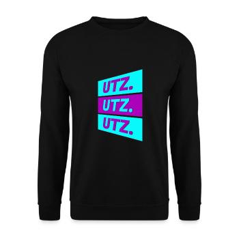 Techno House Party EDM Festival Goa Electro Rave - Sweat-shirt Unisexe - noir - Devant - Alina (178cm) & Michal (187cm)