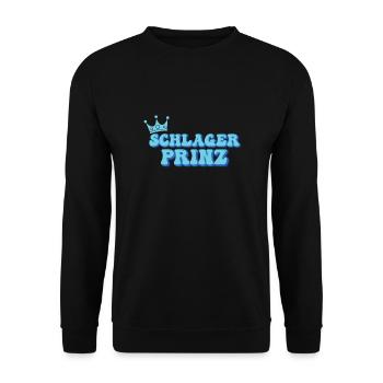 Volksmusik Party, Dorffest Ouftit für Männer - Unisex Pullover - Schwarz - Vorne - Alina (178cm) & Michal (187cm)
