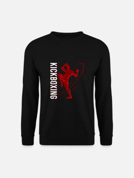 Kickboxer Martial Arts Kickboxing Kickboxen - Unisex Sweatshirt - black