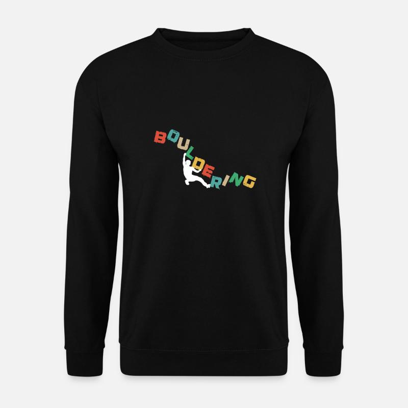 Bloc, escalade Escalade libre Salle d’escalade - Sweat-shirt Unisexe - noir