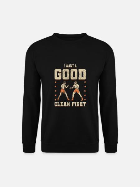 Boxen Martial Arts Boxing Box Club Boxer - Unisex Pullover - Schwarz
