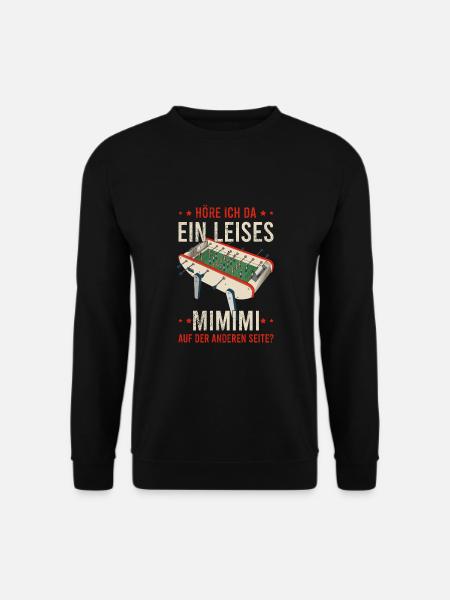 Tischfussball Geschenk Fans Wuzler Tischfussball - Unisex Pullover - Schwarz