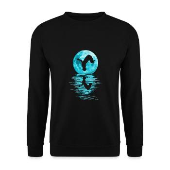 Parkour, Freerunning, Street Workout, Acrobatic - Unisex Pullover - Schwarz - Vorne - Alina (178cm) & Michal (187cm)