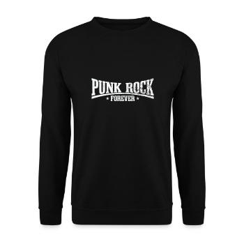 Punk Rock Pogo Anarchie Punks Punk Rocker Punk - Unisex Pullover - Schwarz - Vorne - Alina (178cm) & Michal (187cm)