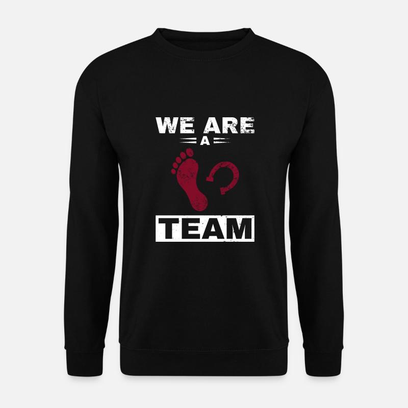 Cavalier Chevaux d’Amour - Sweat-shirt Unisexe - noir