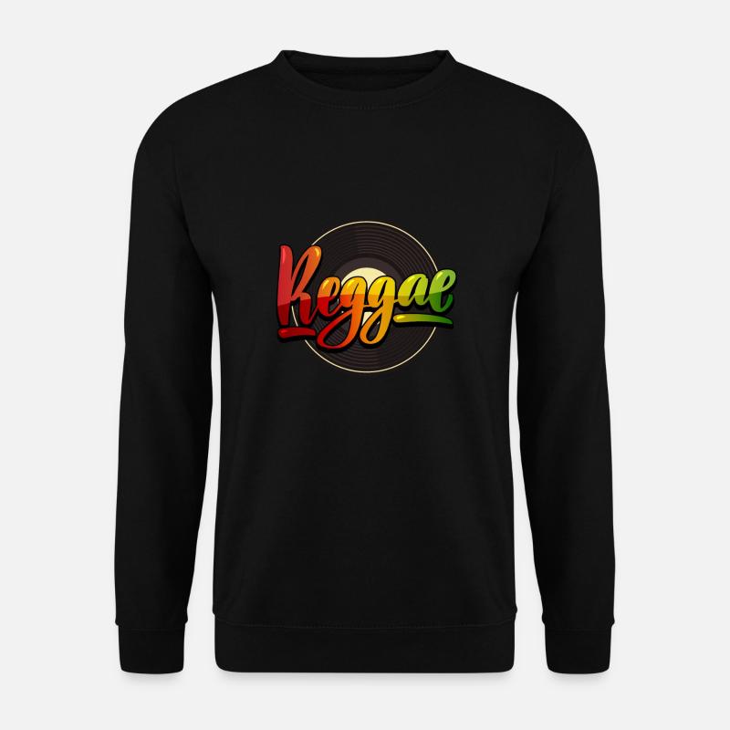 Good Vibes Only Rastafari Rasta Jamaica Reggae - Unisex Pullover - Schwarz