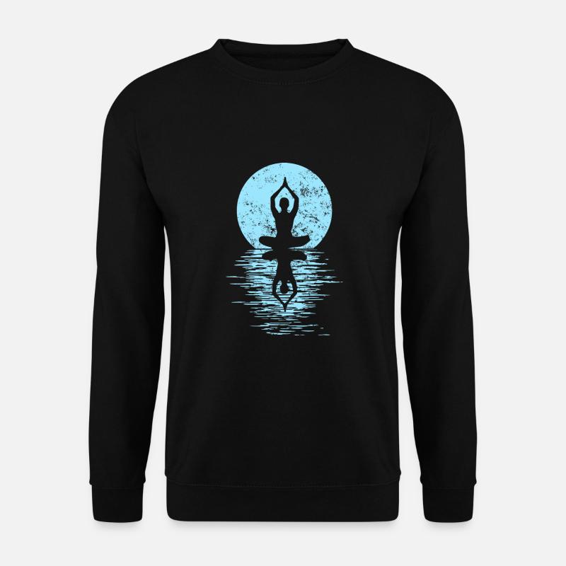 Yogi Yogini Gesundheits Meditation Outfits Girls - Unisex Pullover - Schwarz