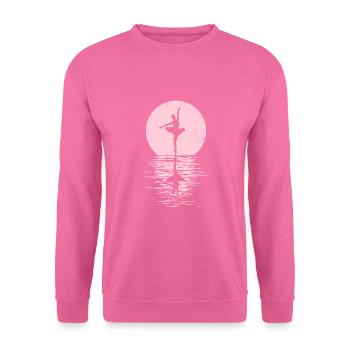 Ballett, Ballerina, Girl, Mädchen, Tanzen - Unisex Pullover - Pink - Vorne