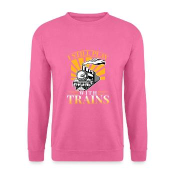 Train Modellbauer, Modelllokomitive Lok Lokomotive - Sweat-shirt Unisexe - rose - Devant