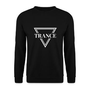 Trance House Party EDM Festival Goa Electro Rave - Sweat-shirt Unisexe - noir - Devant - Alina (178cm) & Michal (187cm)