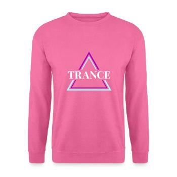 Trance House Party EDM Festival Goa Electro Rave - Sweat-shirt Unisexe - rose - Devant
