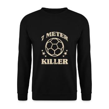 Équipe de handball, club, entraîneur, entraîneur, joueur - Sweat-shirt Unisexe - noir - Devant - Alina (178cm) & Michal (187cm)