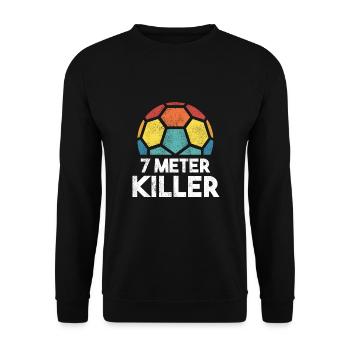 Équipe de handball, club, entraîneur, entraîneur, joueur - Sweat-shirt Unisexe - noir - Devant - Alina (178cm) & Michal (187cm)
