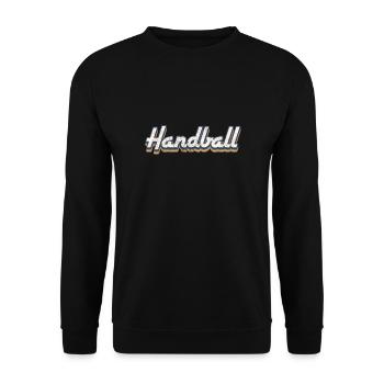 Équipe de handball, club, entraîneur, entraîneur, joueur - Sweat-shirt Unisexe - noir - Devant - Alina (178cm) & Michal (187cm)